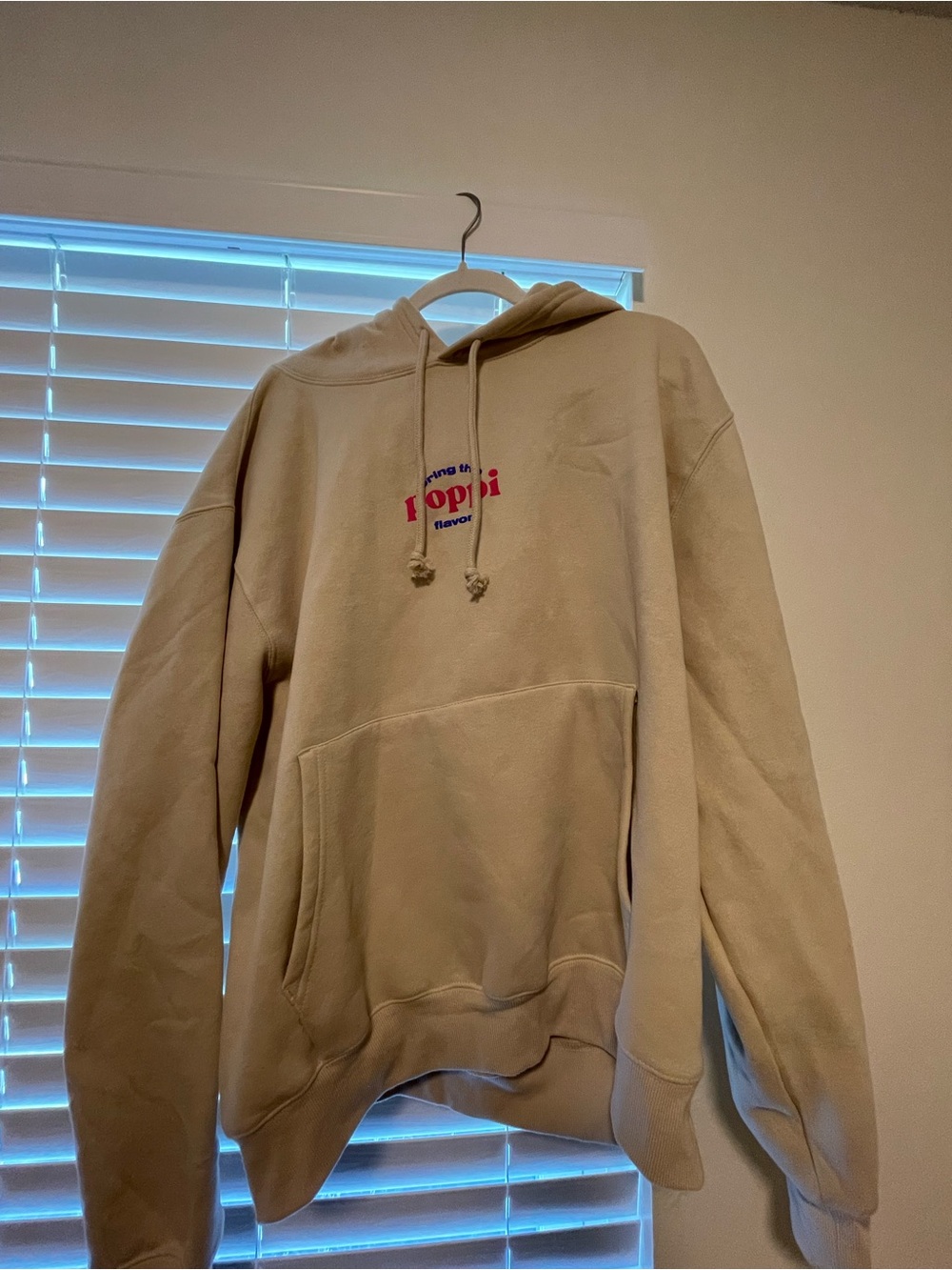 Poppi Cream Hoodie Sweatshirt